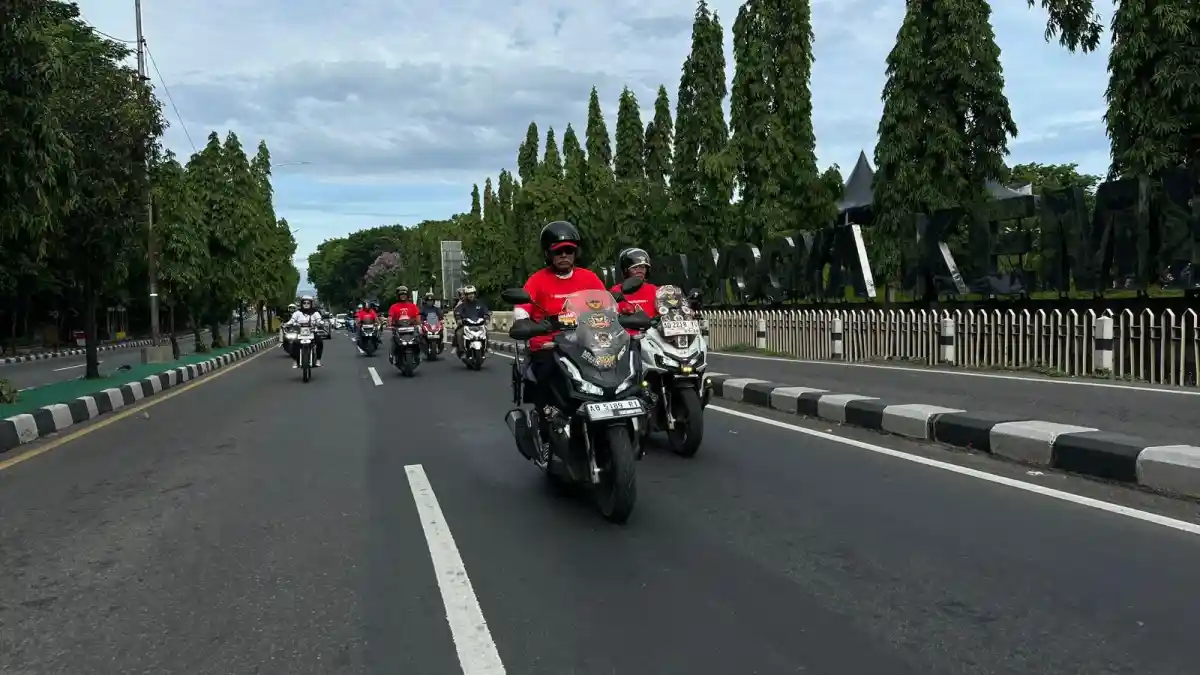 Intip Keseruan Puluhan Bikers Hadiri Daihatsu Kumpul Sahabat Sleman 2025
