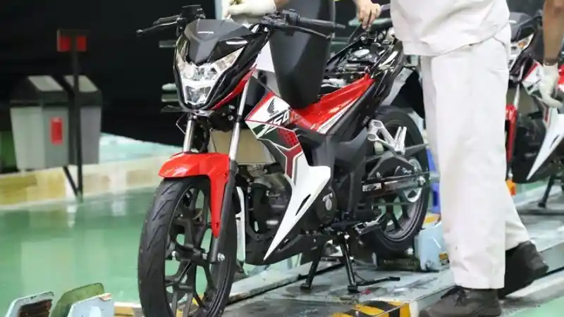 New Honda Sonic 150R Mendapatkan Tampilan Baru