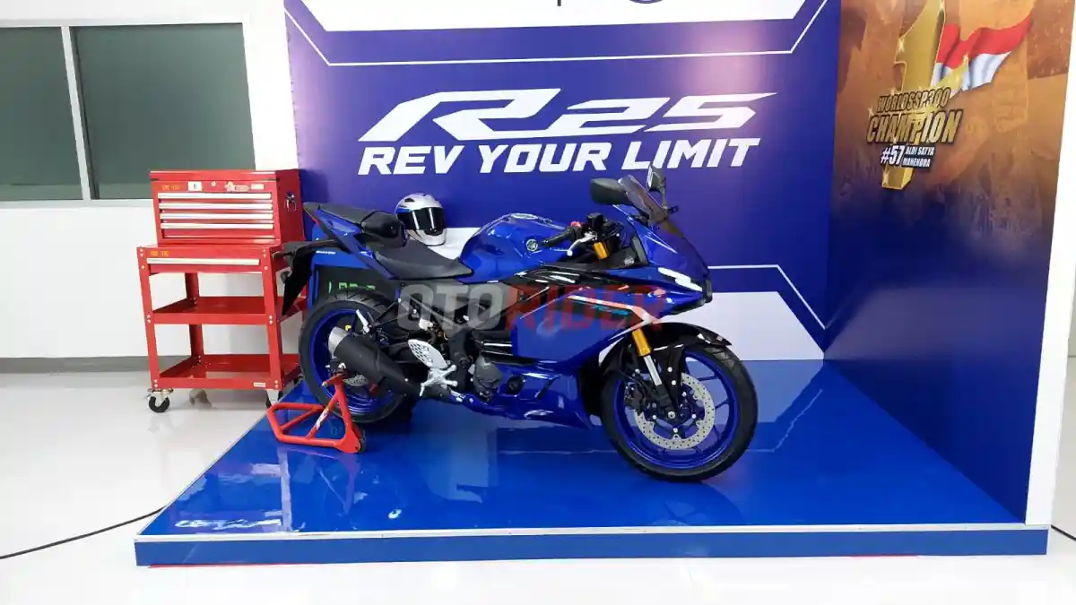 Pilihan Warna Yamaha R25 2025, Kini Cuma Punya Satu Varian