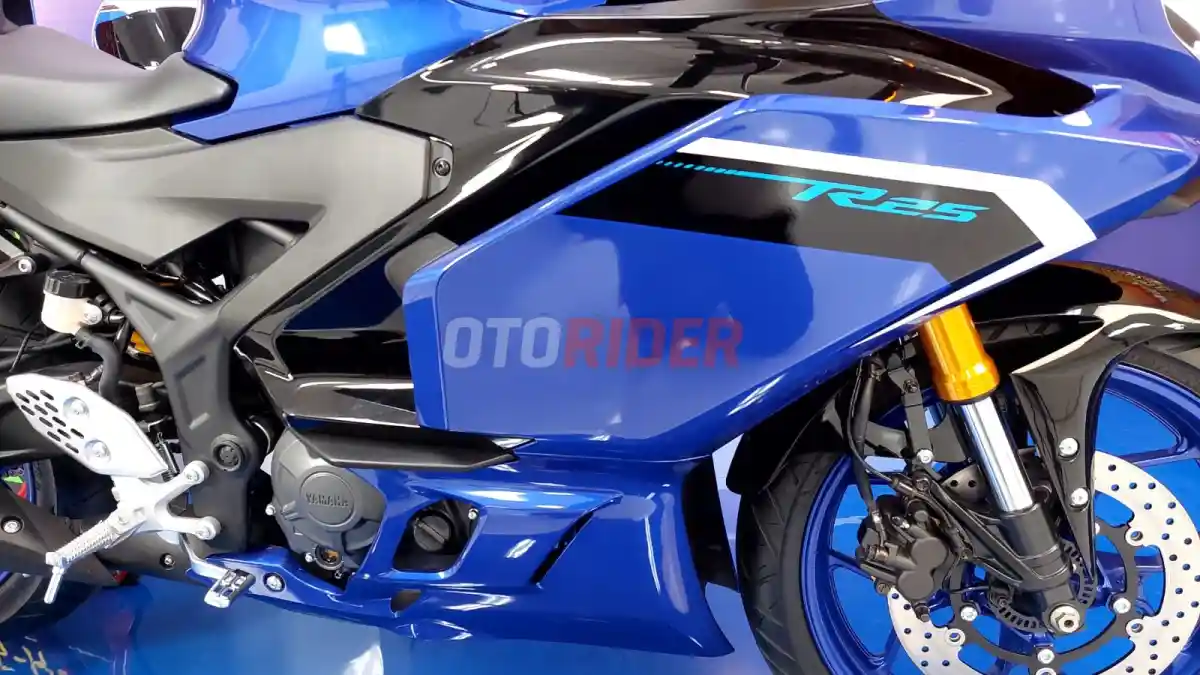 Lebih Lebar, Yamaha R25 2025 Justru Diklaim Makin Ramping?