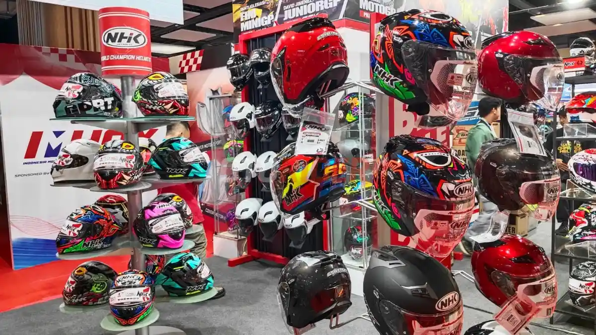 Helm Ala Pembalap Dunia Mulai Rp250 Ribu di IMHAX 2025