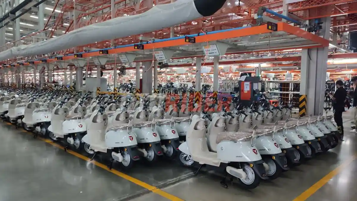 Tengok Pabrik Canggih Yadea di Cina, Satu Motor Keluar Setiap 25 Detik!