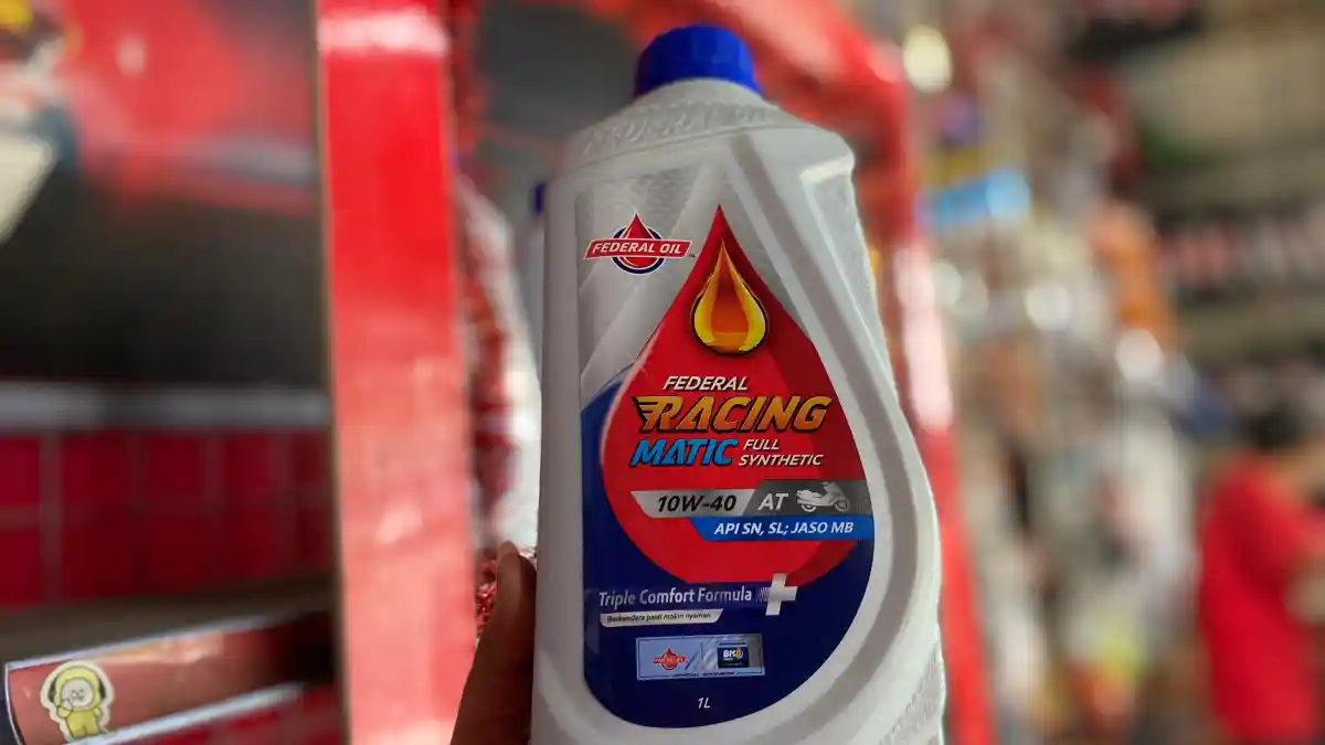 Federal Racing Matic Full Synthetic Kantongi Standar API SN