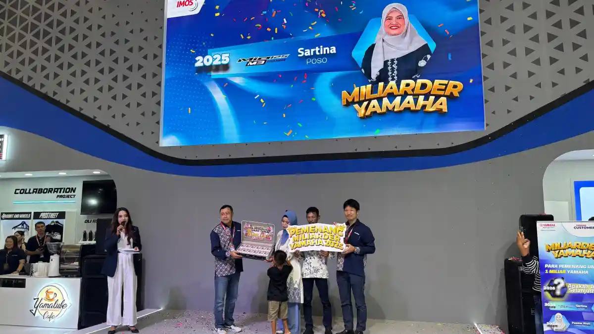 Ibu Rumah Tangga Asal Poso Raih Rp1 Miliar, Karena Beli Yamaha Mio M3