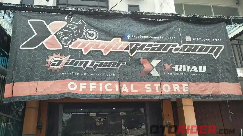 Perlengkapan riding jaket dan celana A1am Gear