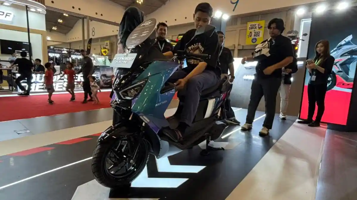 FOTO: Detail Terbaru Polytron FOX 350, Motor Listrik dengan Subsidi Rp 7 Juta