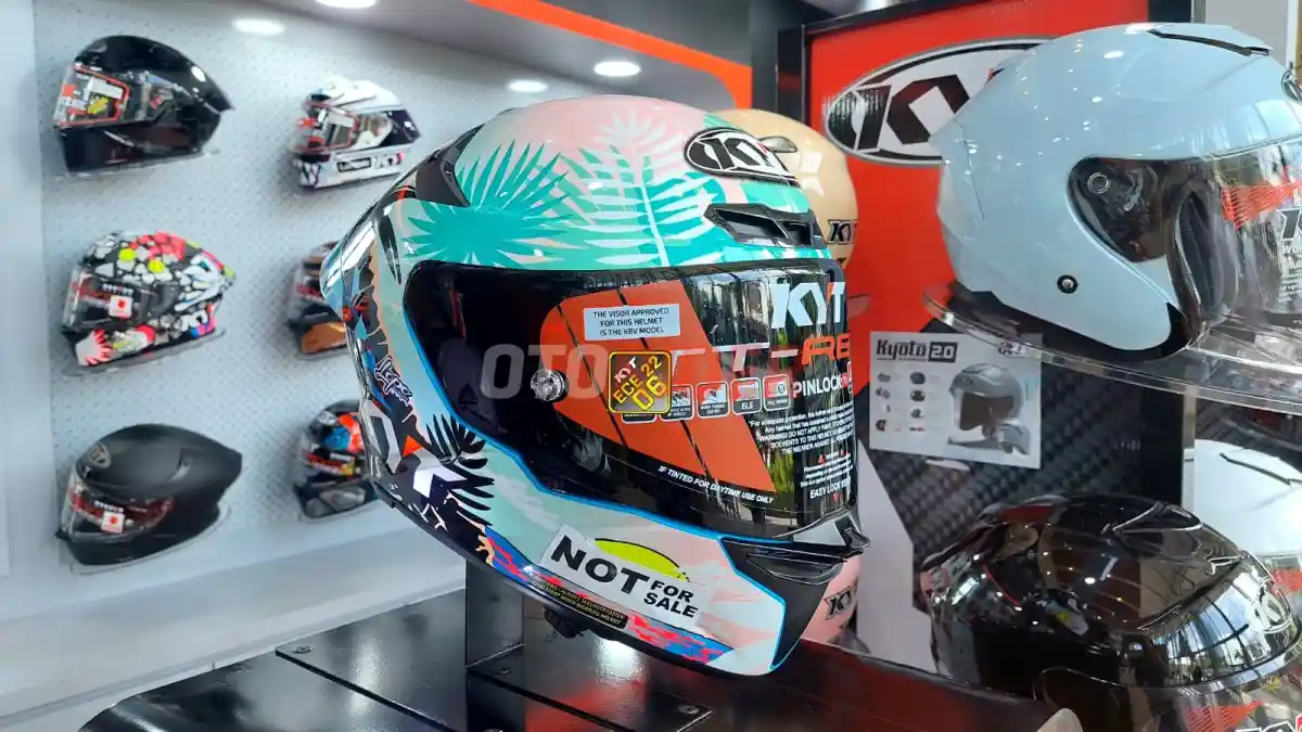 KYT Buka Open Pre Order Helm TT-REVO, Segini Harganya