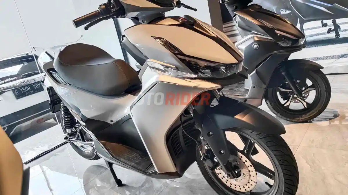 Bukan Yamaha Aerox Alpha Ini Motor Listriknya QJ Motor, Bakal Dijual?