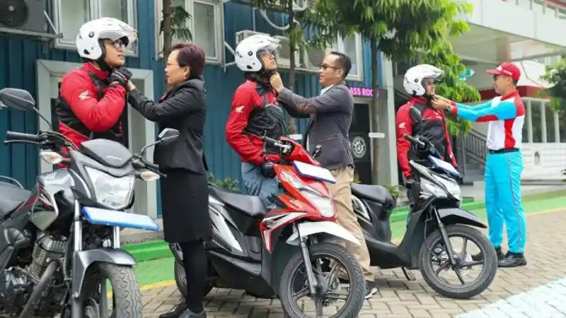 AHM Ajarkan Belajar Safety Riding dengan Cara Kreatif