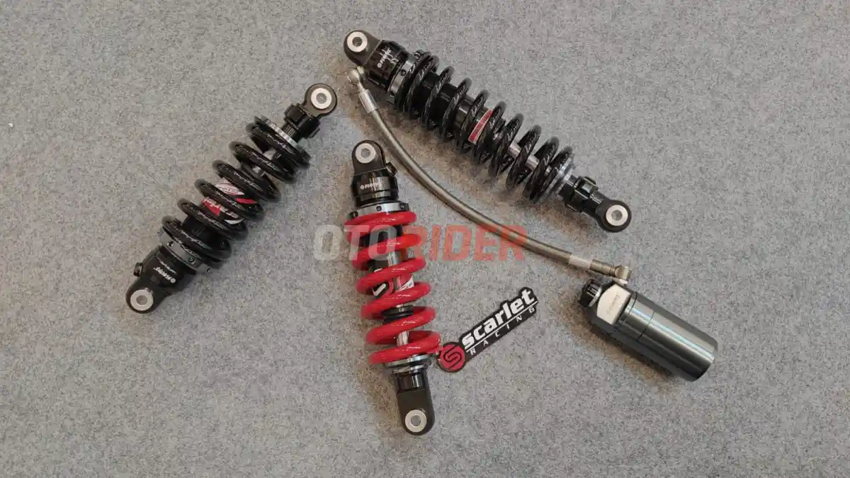 Masih Banyak Peminat, Scarlet Racing Rilis Sokbreker Khusus Kawasaki Ninja 2-tak