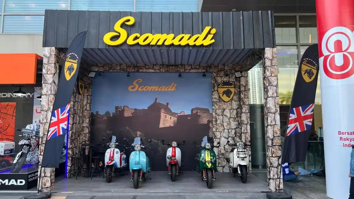 Scomadi Tampil Perdana di GIIAS Jawa Timur, Dengan Scomadi Colour Your Way