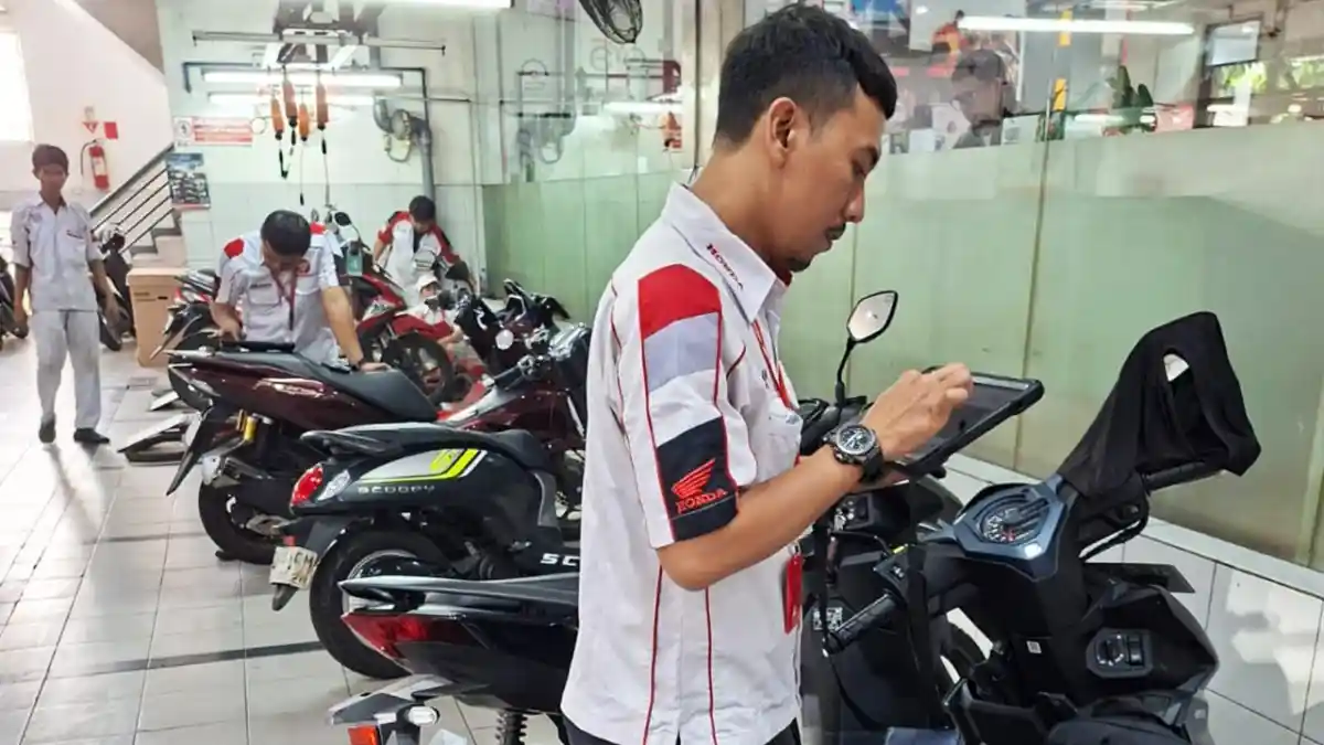 Sepanjang 2025, 3,9 Juta Motor Honda Servis di AHASS Jakarta–Tangerang