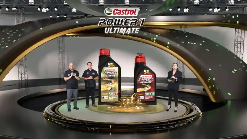 Sesi peluncuran produk pelumas Castrol POWER1 ULTIMATE