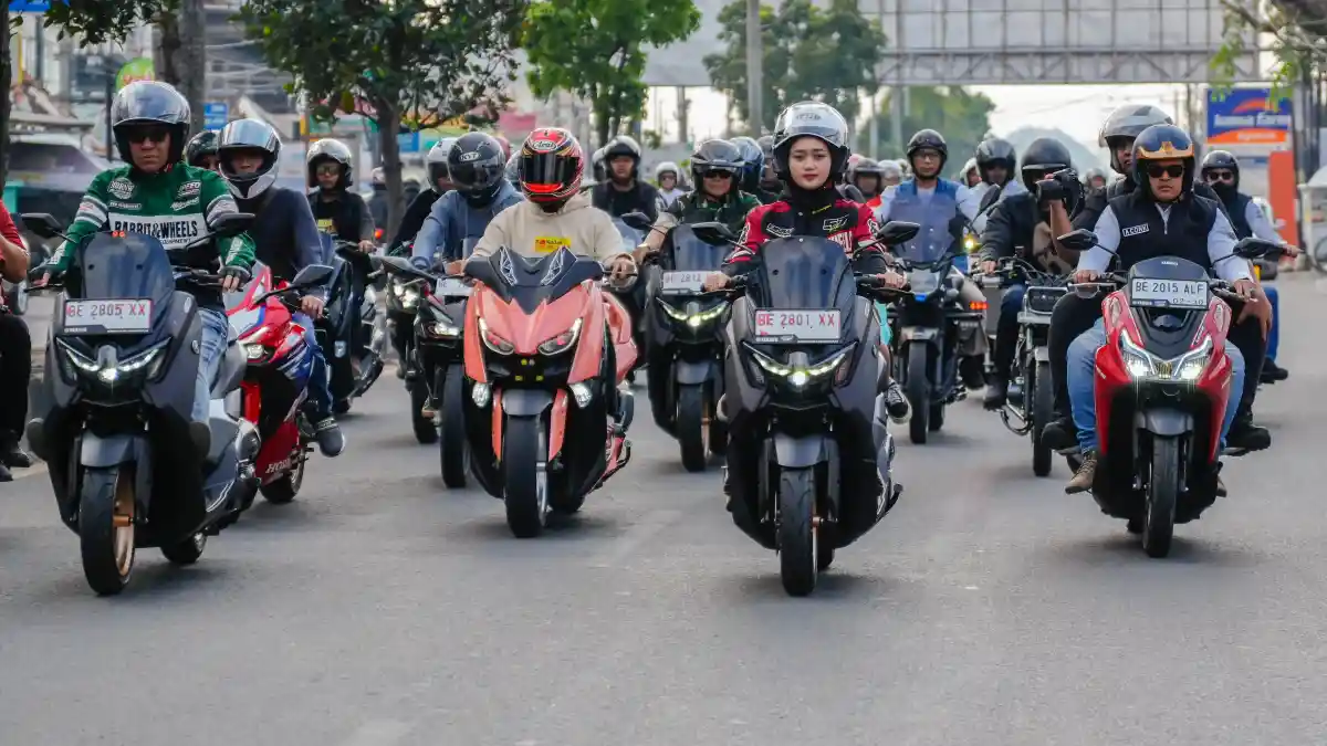 Yamaha Dukung Kampanye Keselamatan Berkendara di Lampung