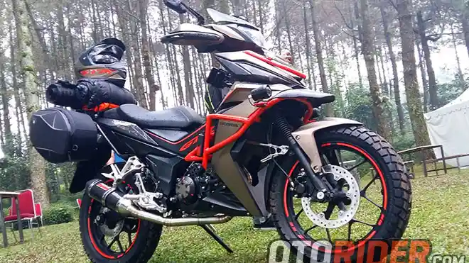 Modifikasi Honda Supra GTR 150