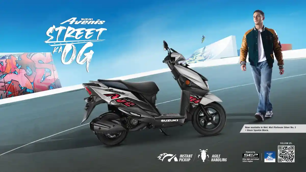 Suzuki Avenis Tampil dengan Warna Baru, Sayang Tak Lagi Dijual di Indonesia