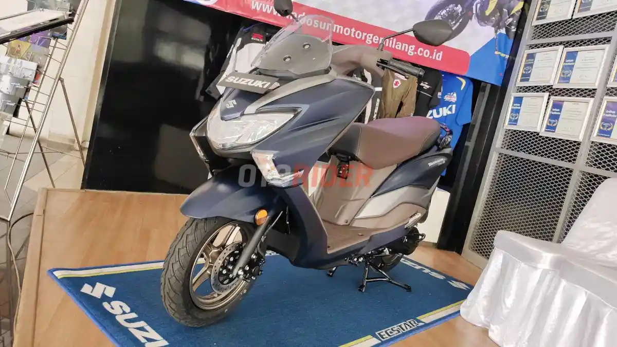 Suzuki Burgman Street 125EX Kini Dirakit Lokal di Tambun, Bekasi