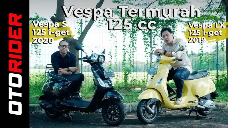 VIDEO: Vespa S dan LX 125 i-get Test Ride Review - Indonesia | OtoRider