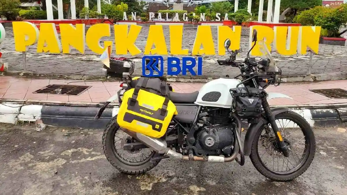Ini Suka Duka Touring 3.498 Km Rute Purwokerto- Kalimantan