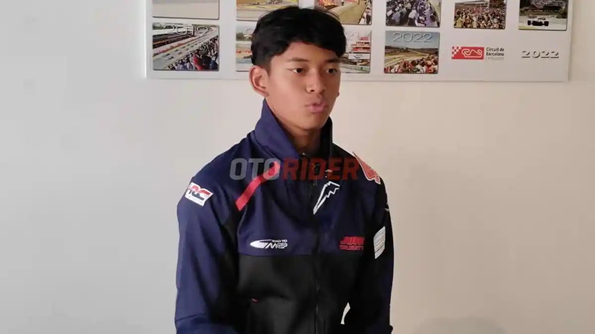 Veda Ega Pratama Start dari Posisi Kelima di JuniorGP Barcelona