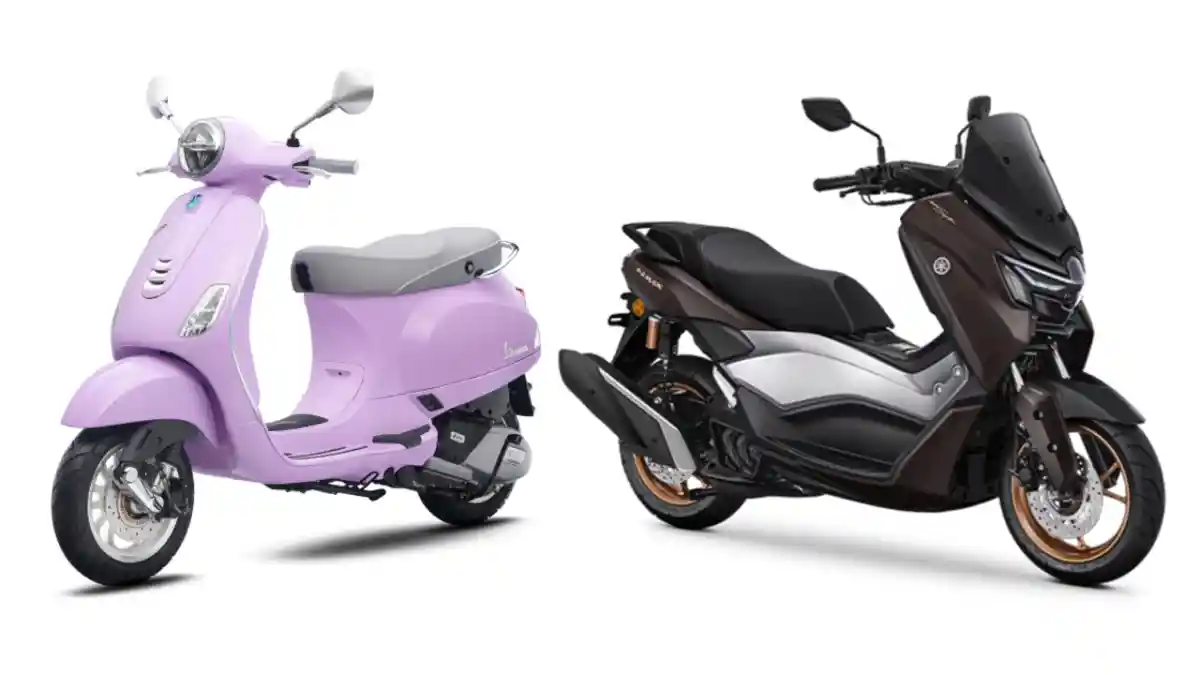 Yamaha NMAX Turbo TechMax Ultimate vs Vespa LX 150, Sama-Sama Rp 46 Juta tapi Beda Dunia