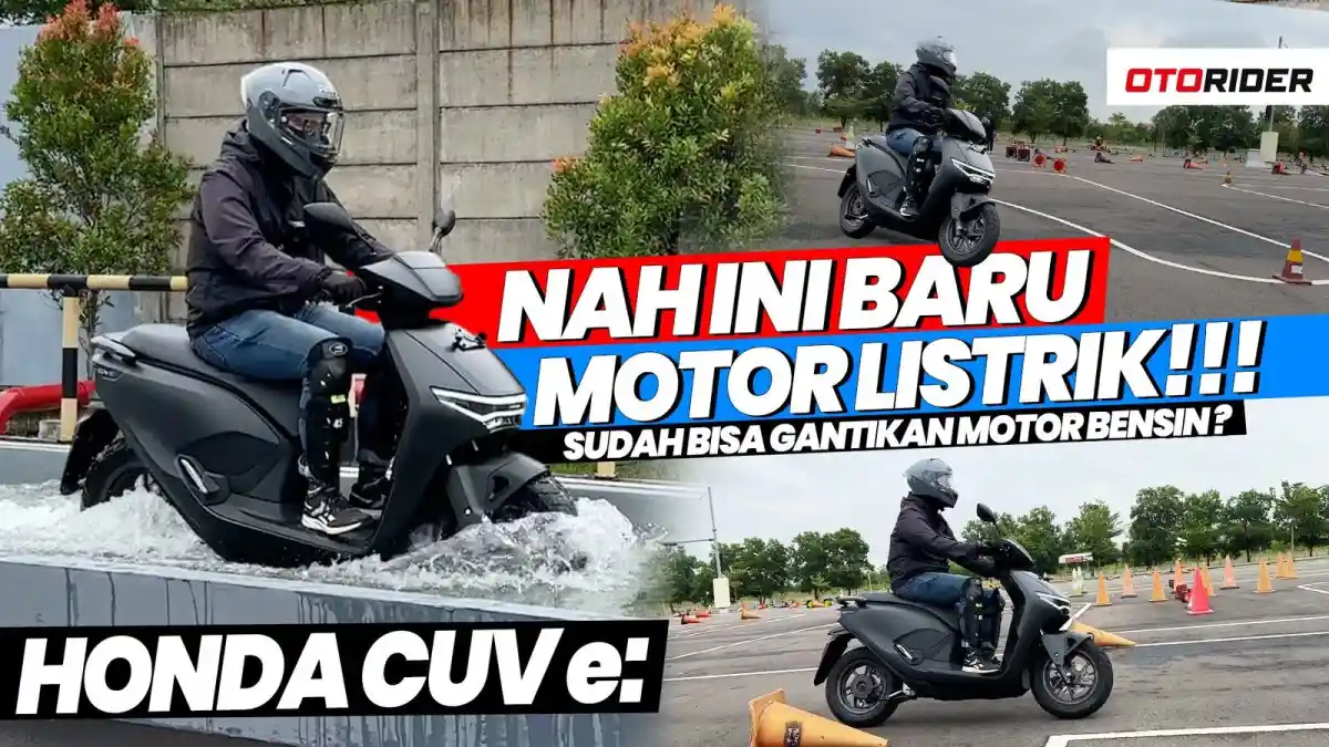 VIDEO: Seberapa Menyenangkan Mengendarai Honda CUV e:? - Otorider