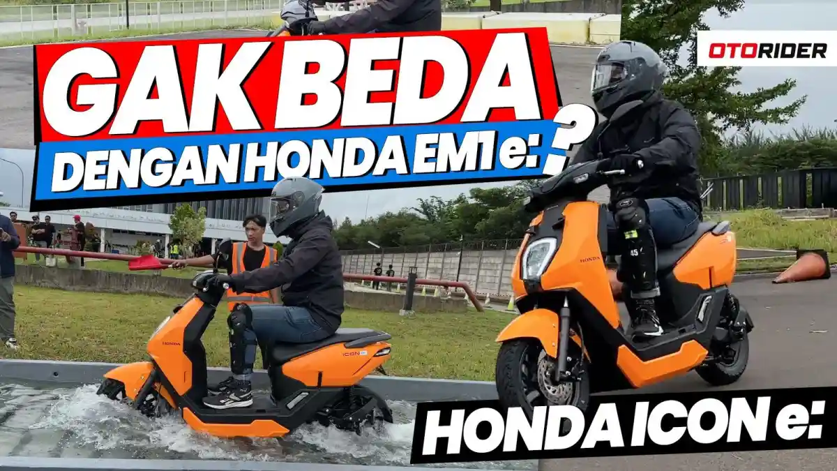 VIDEO: Honda ICON e: Lebih Baik Dari EM1 e:? - Otorider