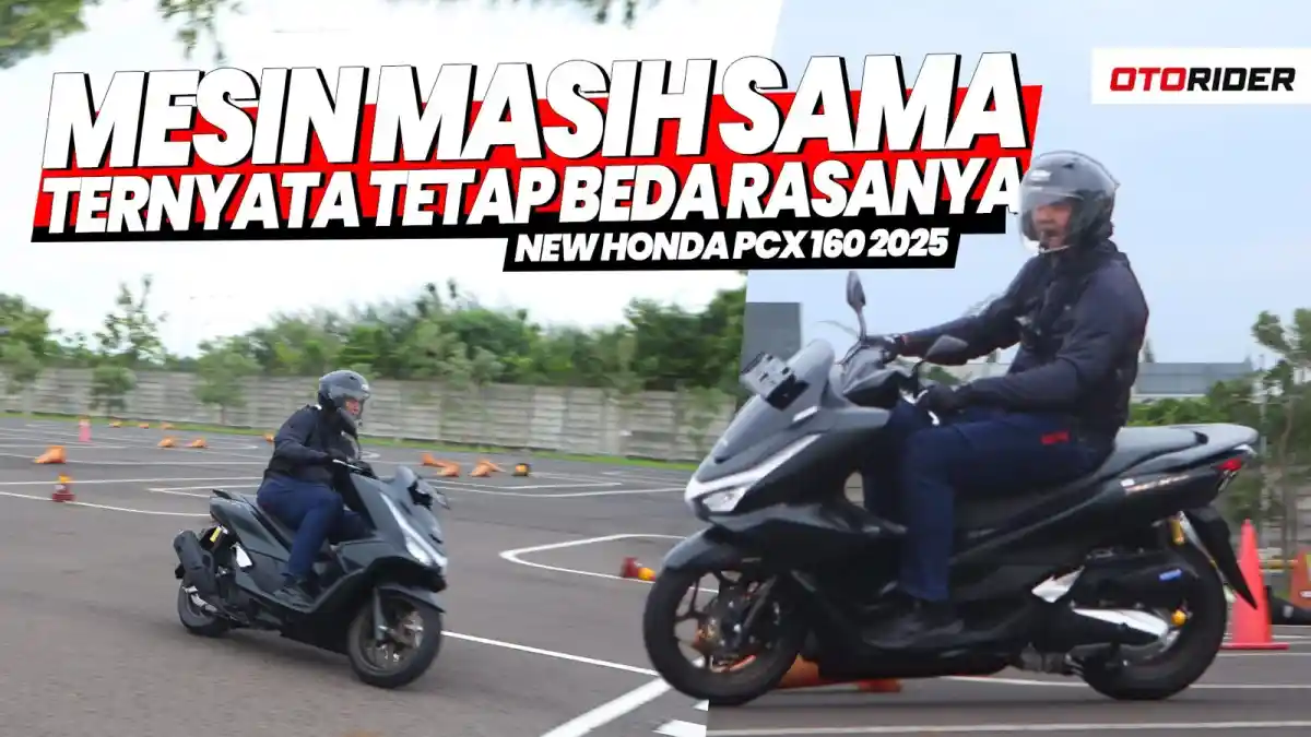 VIDEO: First Ride New Honda PCX 160 2025 | Otorider