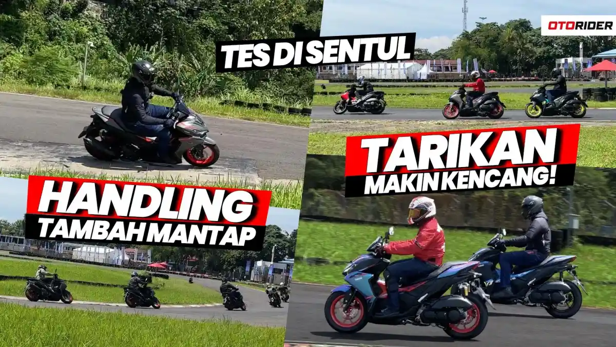 VIDEO: Yamaha Aerox Alpha "Turbo" 2025 - First Ride Indonesia | Otorider