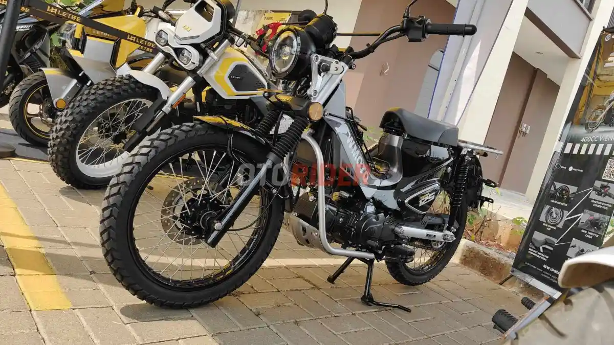 WMOTO Porter 125 Motor Bebek Trail Resmi Dirilis, Harga Rp 23,5 Juta