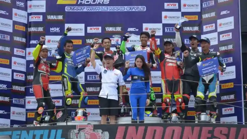 Berikut Hasil Balap Yamaha Endurance Festival 2 Hours