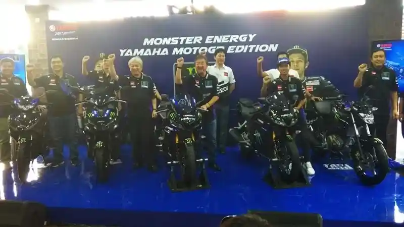 Yamaha Indonesia Luncurkan 5 Motor Livery Monster Energy Yamaha MotoGP