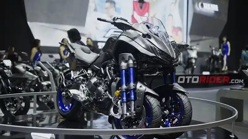 Yamaha Indonesia Pajang Motor Roda Tiga Niken Di Indonesia Motorcycle Show 2018