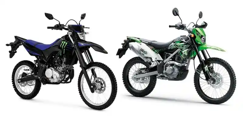 Yamaha WR 155R dan Kawasaki KLX 150