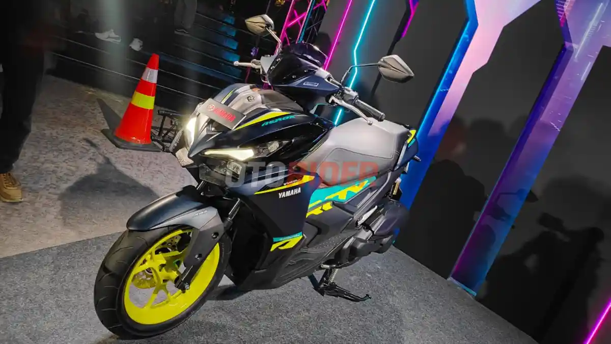 FOTO: Yamaha Aerox Alpha 2025, Pasang Turbo dan Makin Banyak Fitur