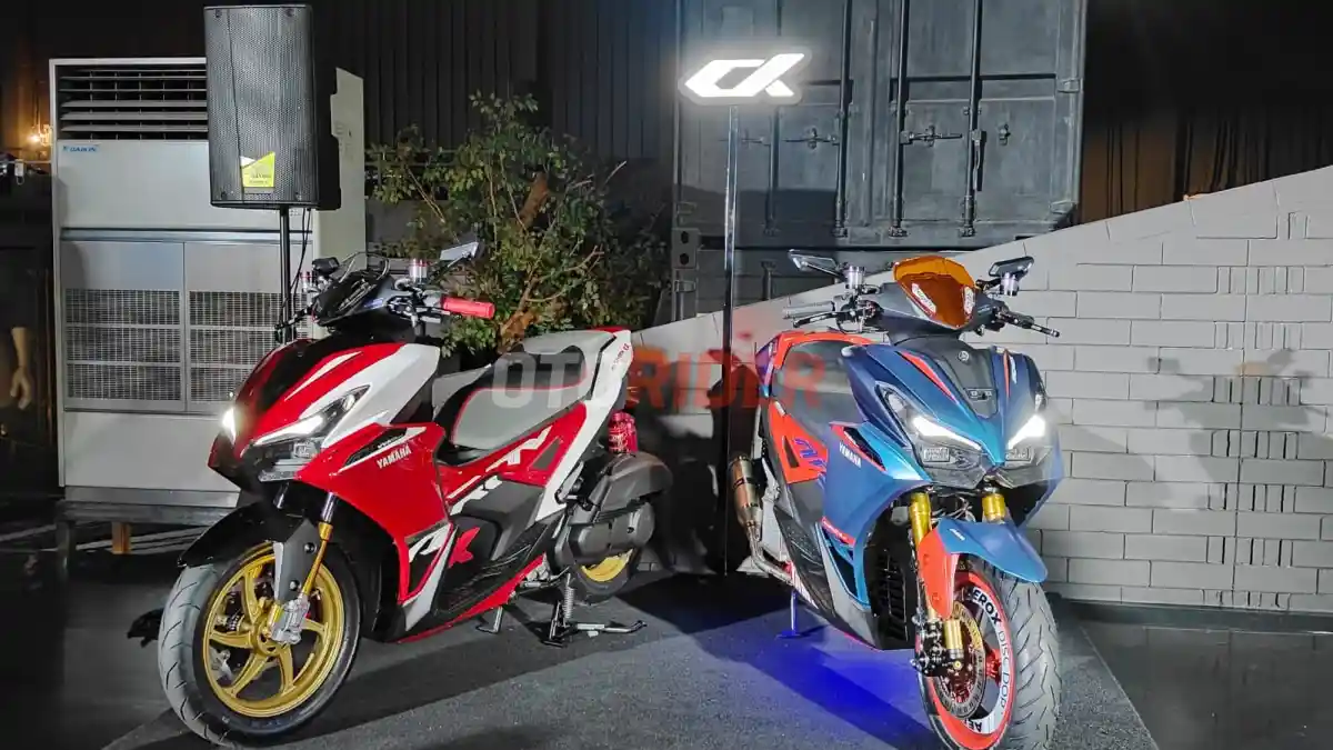 Yamaha Aerox Alpha Gampang Dimodifikasi, Ini Buktinya