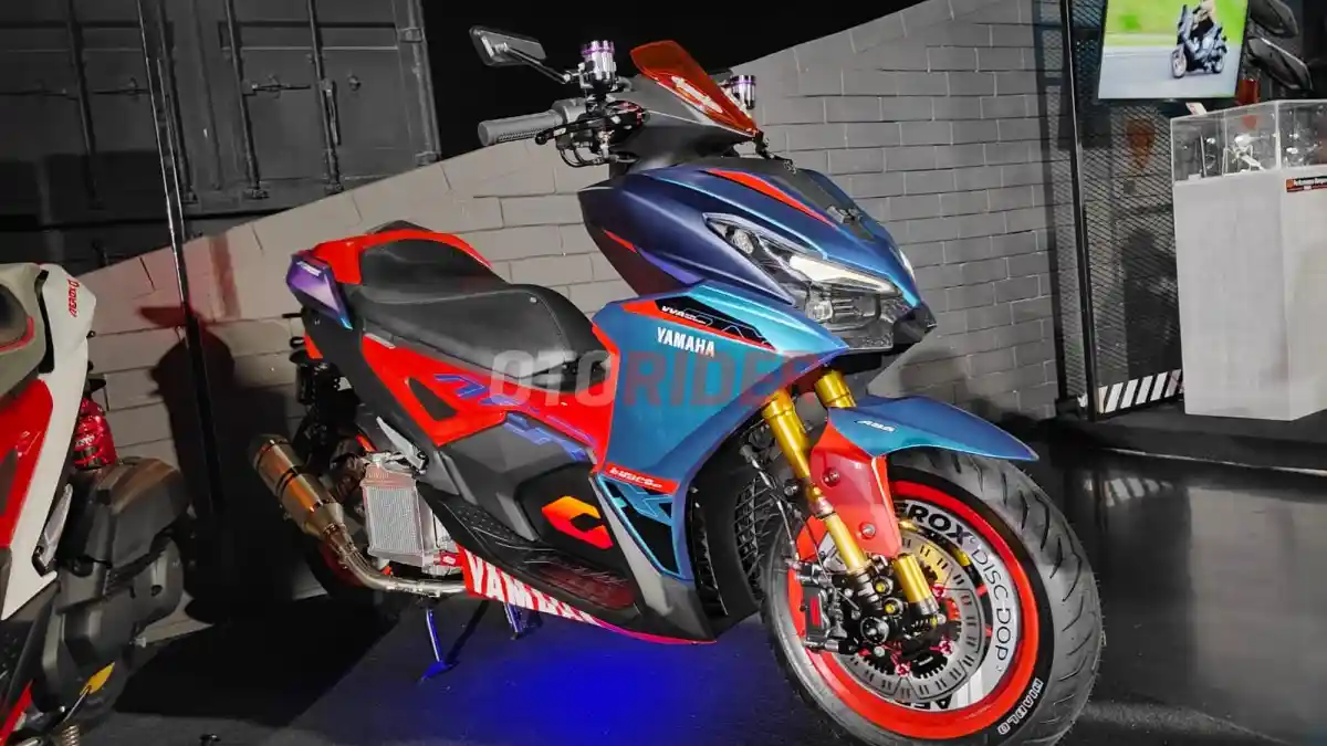 Mau Modif Yamaha Aerox Alpha Cybercity Bergaya Proper? Siapkan Rp 25 Juta!