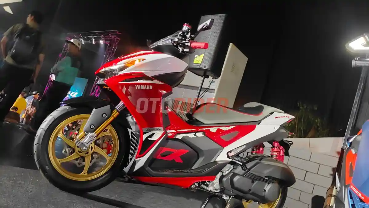 Modif Yamaha Aerox Alpha Budget Pelajar, Habisnya Rp 10 Juta