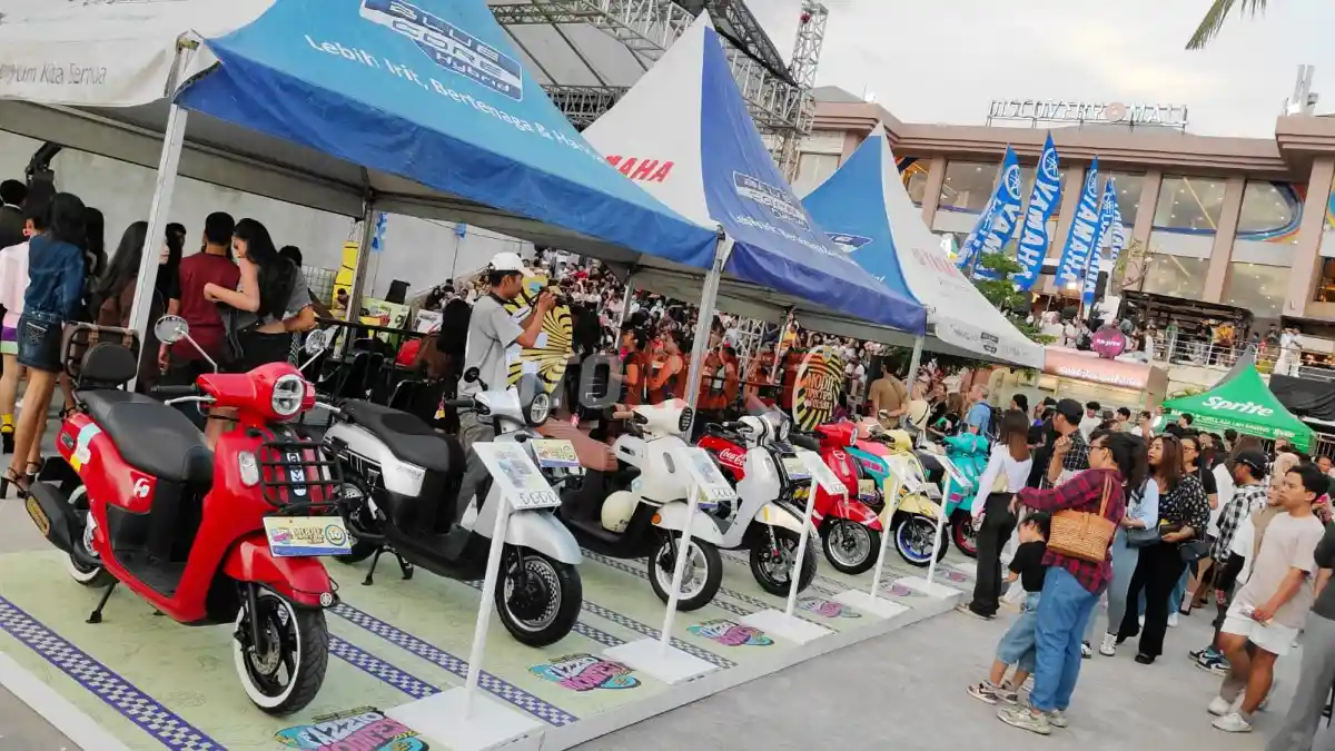 FOTO: Serunya Yamaha Fazzio Modifest 2025 Bali