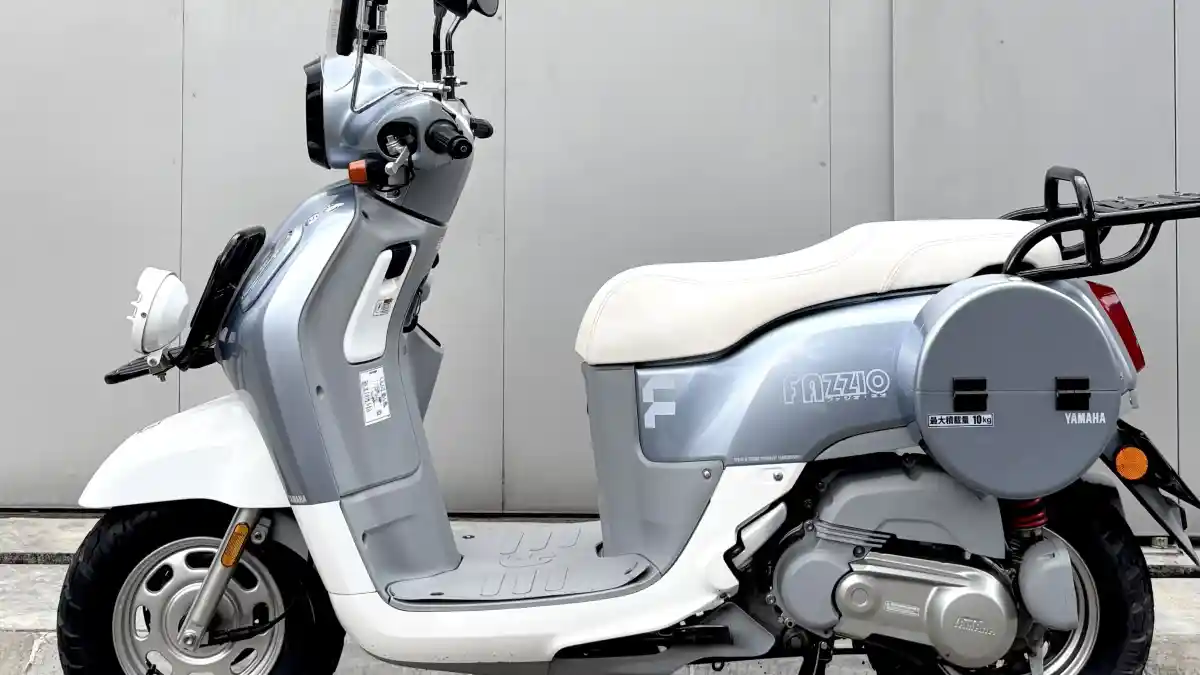 Yamaha Fazzio Hybrid Urban Cargo, Gaya Modifikasi Jepang ala Barudak Bandung
