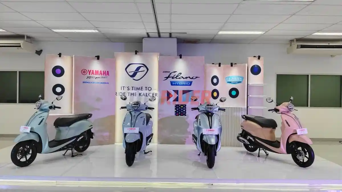 Yamaha Grand Filano Hybrid Tampil dengan Warna Baru Bertema Kalcer