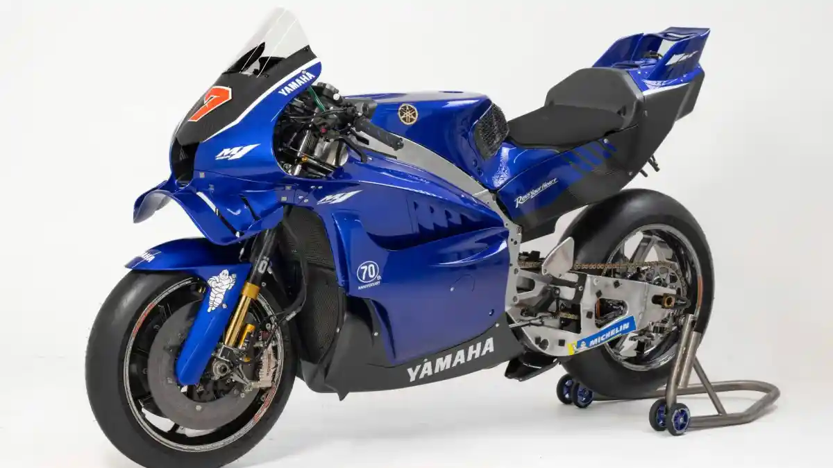 Yamaha Luncurkan Prototipe YZR-M1 V4 di Misano, Begini Bentuknya