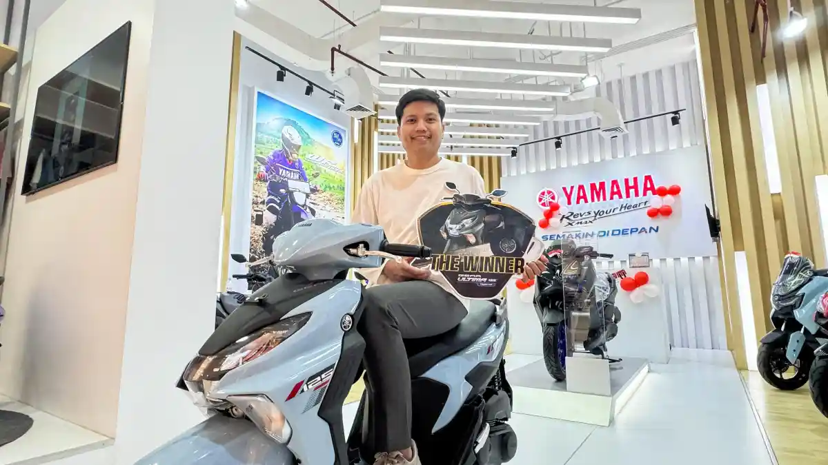 16 Tahun Setia Pakai Yamaha Mio, Pria Ini Dapat Gear Ultima Gratis