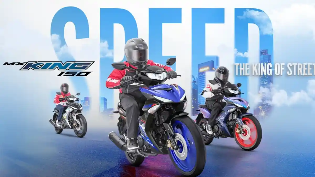 Yamaha MX-King 150 Hadir dengan Warna Baru, Tampil Makin Berani