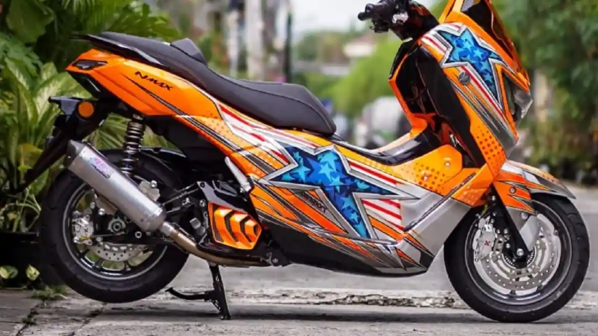 Modifikasi Yamaha NMAX “TURBO” Ala Nakano Garage Angkat Nuansa Supersport