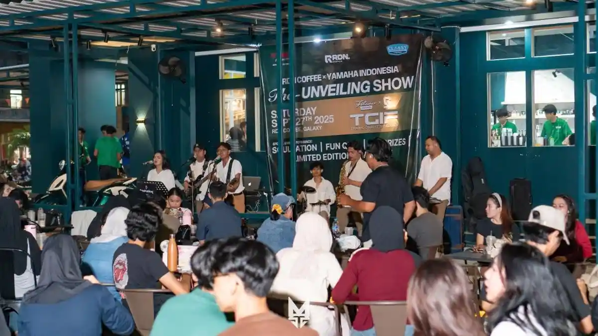 Yamaha X RDN Café Beli Kopi Dapat Doorprize Grand Filano!