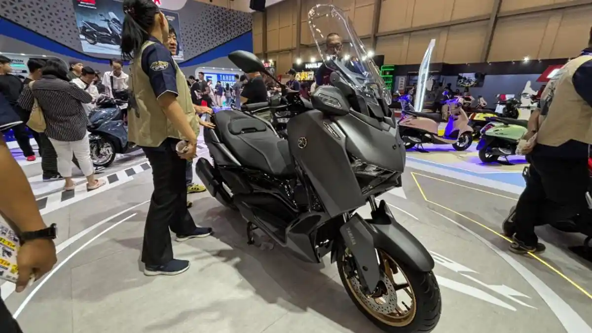 FOTO: Yamaha XMAX 2025 Hadir dengan Fitur Modern dan Desain Lebih Elegan