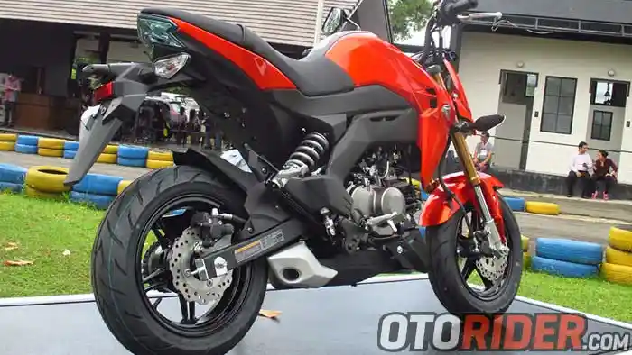 Galeri Foto Detail Kawasaki Z125 Pro