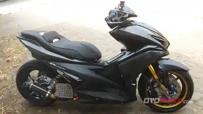 Modifikasi Yamaha Aerox 155 VVA Seharga Rp 35 Juta, Bikin 