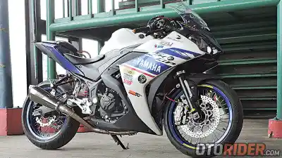 Modifikasi Pelek Jari-jari Yamaha R25, Kece Juga!